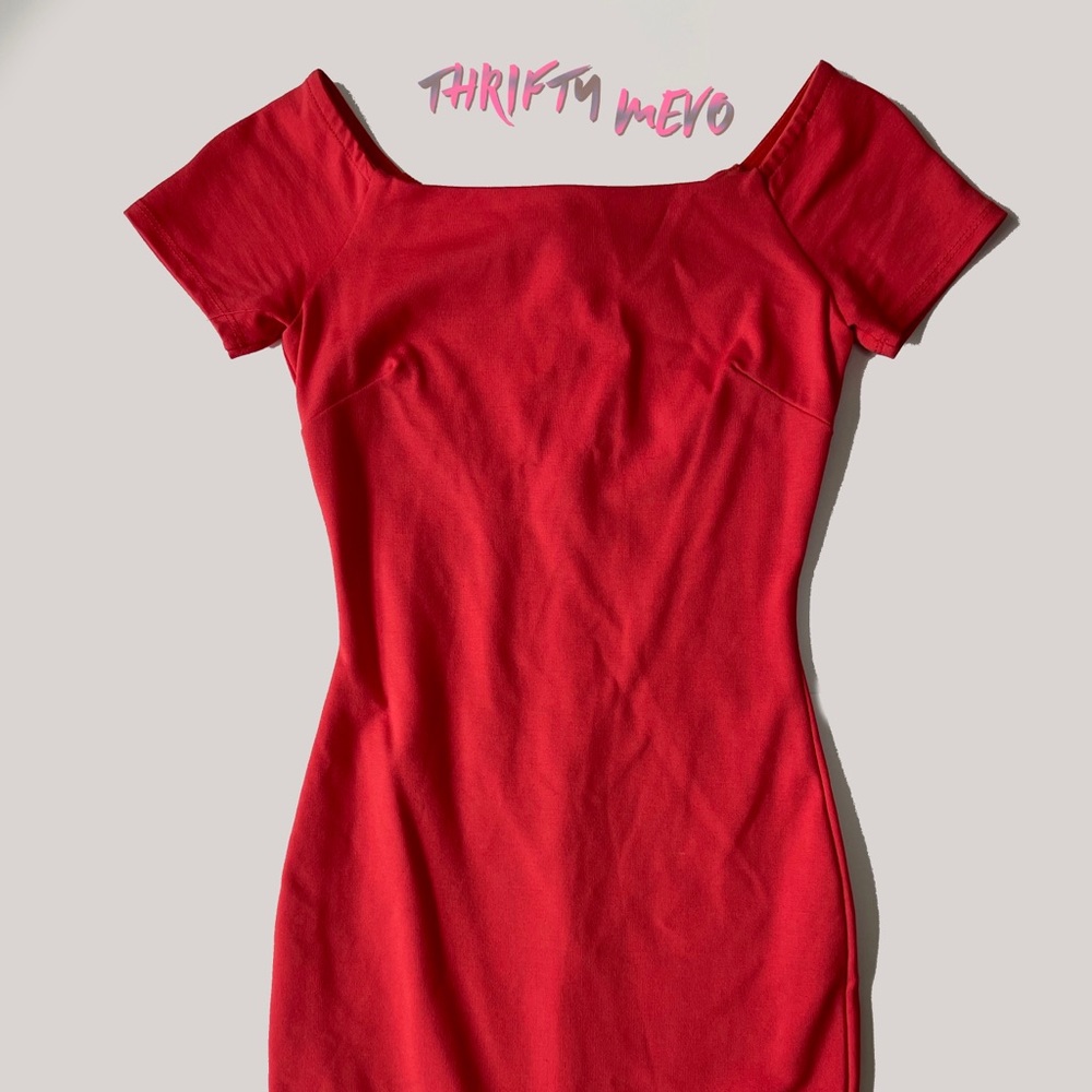Red dress by LULUs